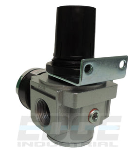 THB inline regulator assembly with wall bracket ready for easy mounting.