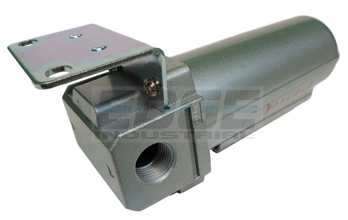 THB metal bowl with auto-drain view captures debris for easy monitoring.