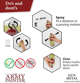 The Army Painter colour primer matches Warpaints for consistent colour from first coat.