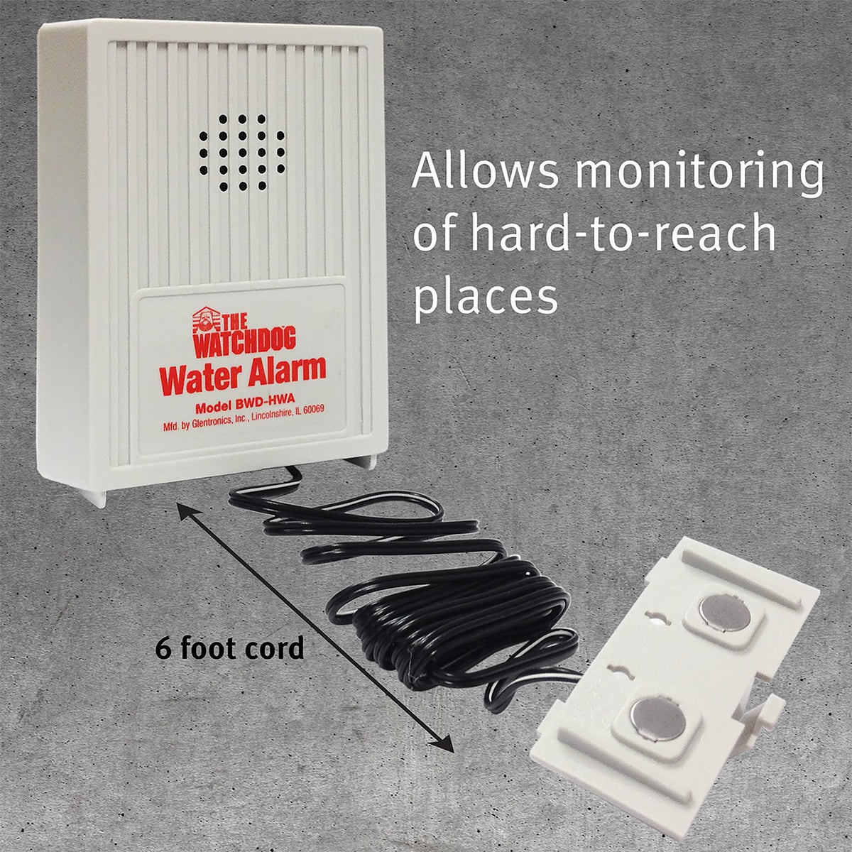 Expandable to over 100 ft with 24-gauge wire for broader coverage.