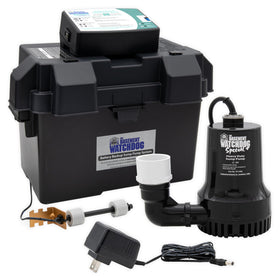 The Basement Watchdog Special Connect controller with status lights for easy maintenance guidance.