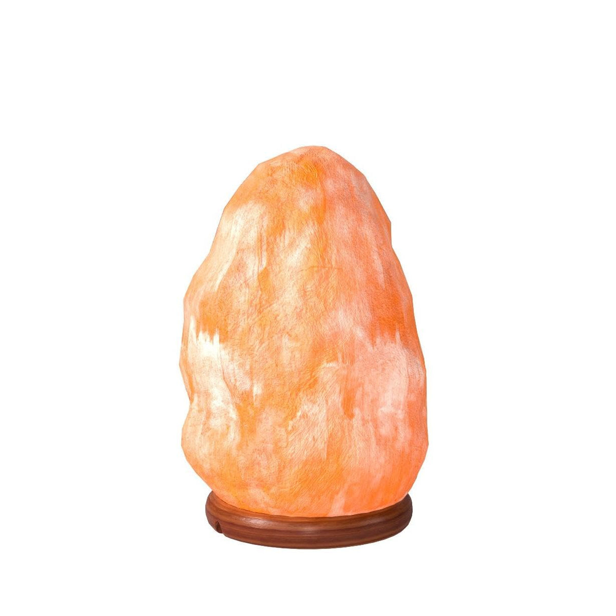 The Body Source salt lamp arrives ready to use with spare bulbs.