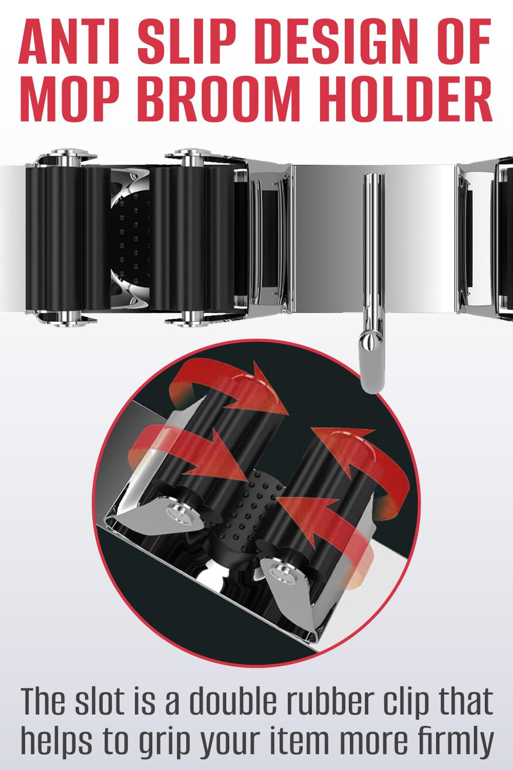 The Good Stuff durable wall rack is trusted by thousands for organized homes