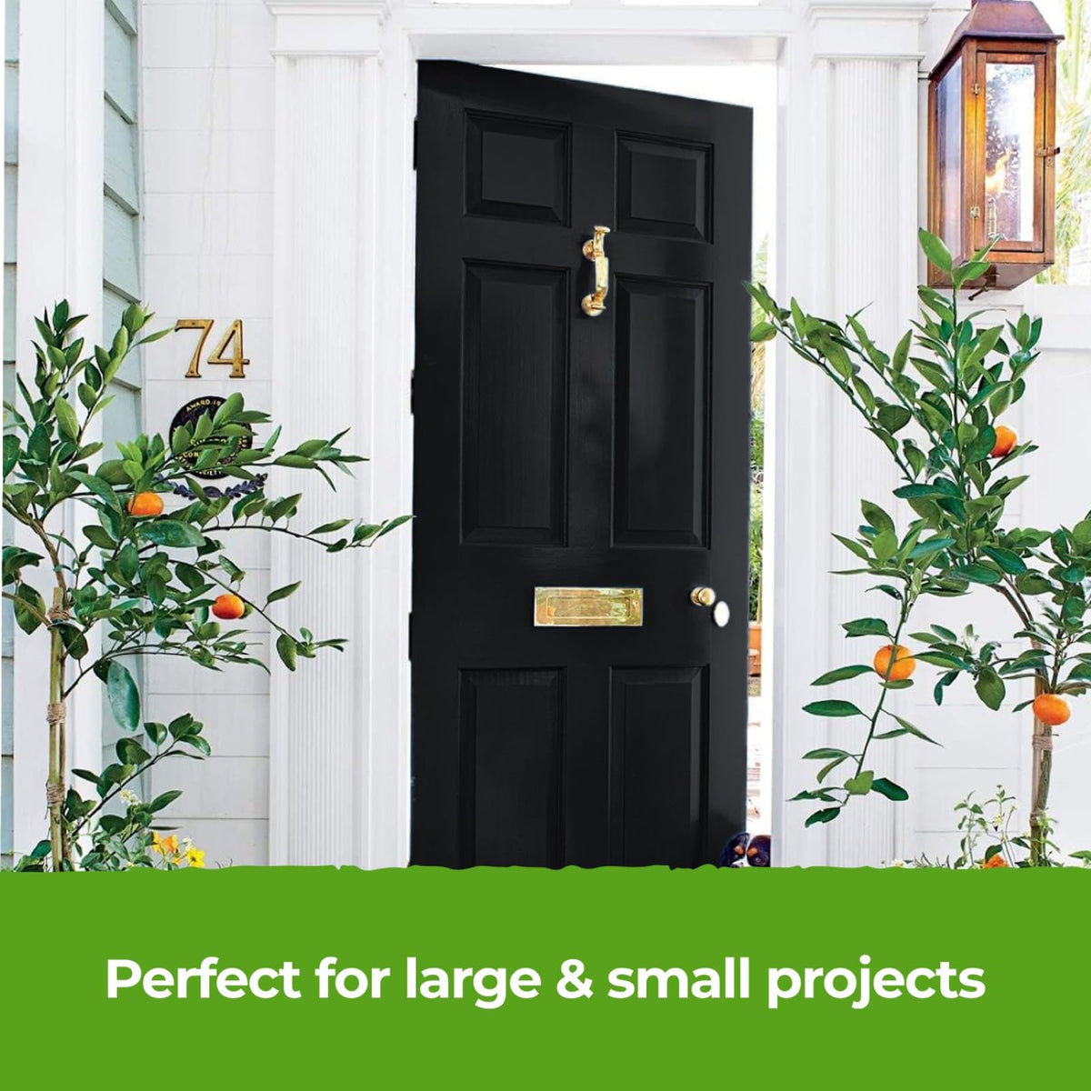 THE ONE applied to wooden furniture delivering smooth, even color.