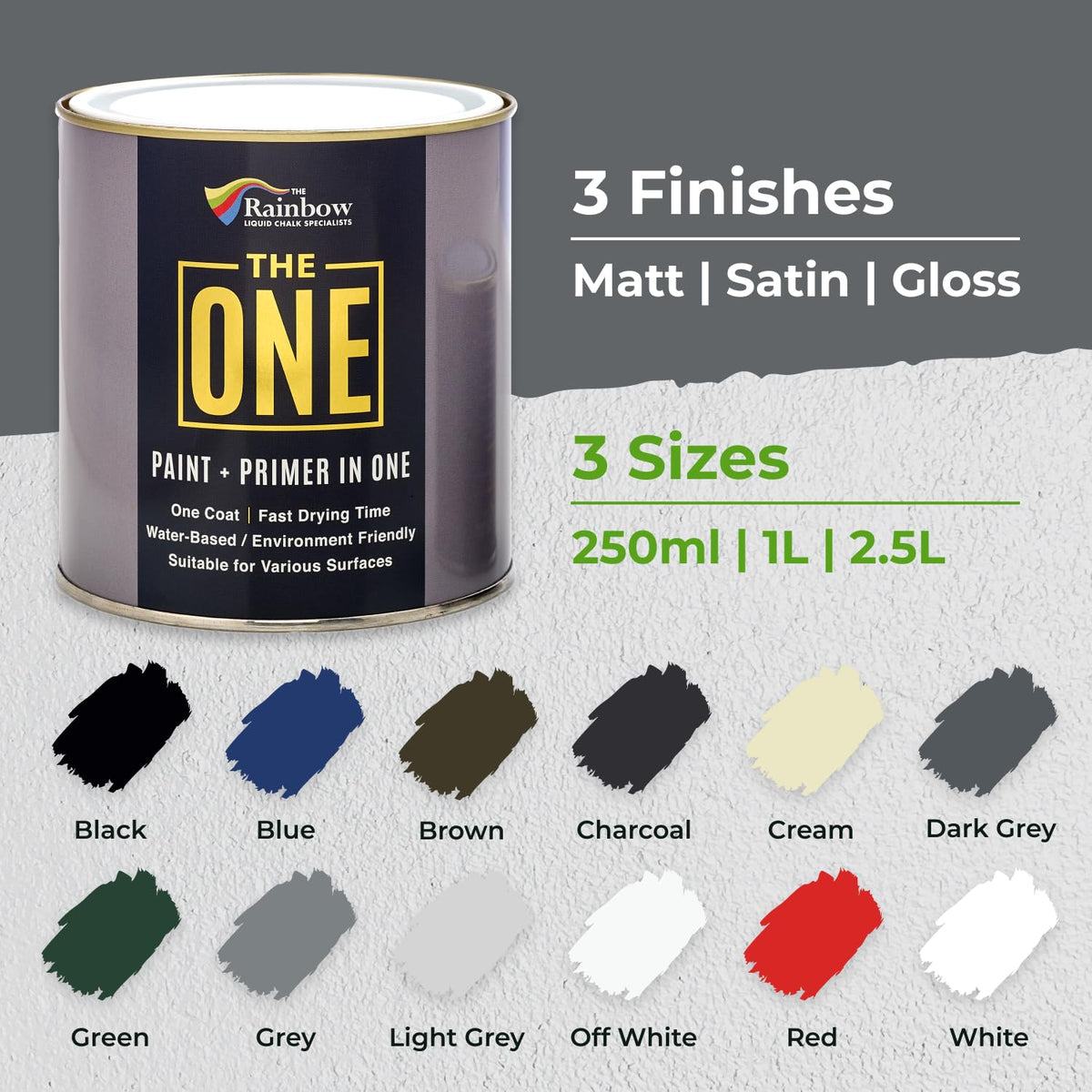 The One surface prep close-up shows clean, ready-to-paint condition.