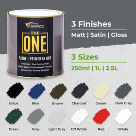 The One surface prep close-up shows clean, ready-to-paint condition.