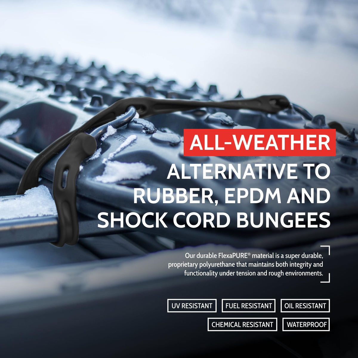 The Perfect Bungee demonstrates safe 2x stretch