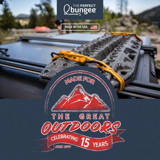 The Perfect Bungee 36-inch Adjust-A-Strap all-weather durability in action