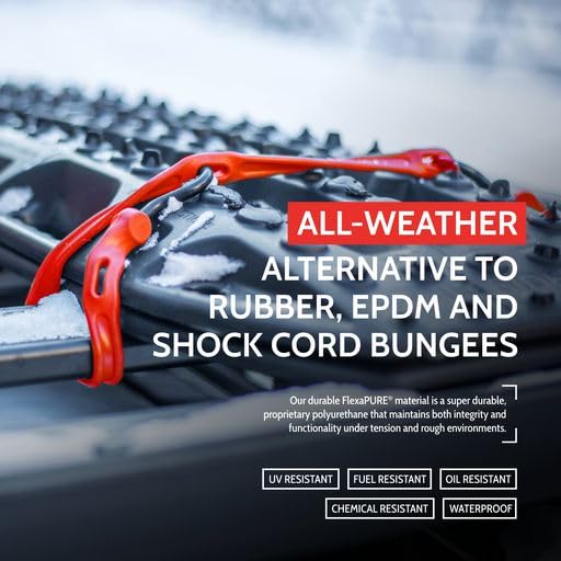 The Perfect Bungee exterior resilience against extreme temperatures for outdoor use