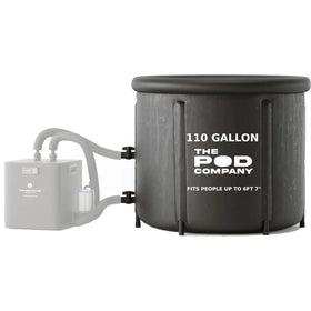 Ice Pod Pro tub exterior setup for refreshing cold therapy sessions.