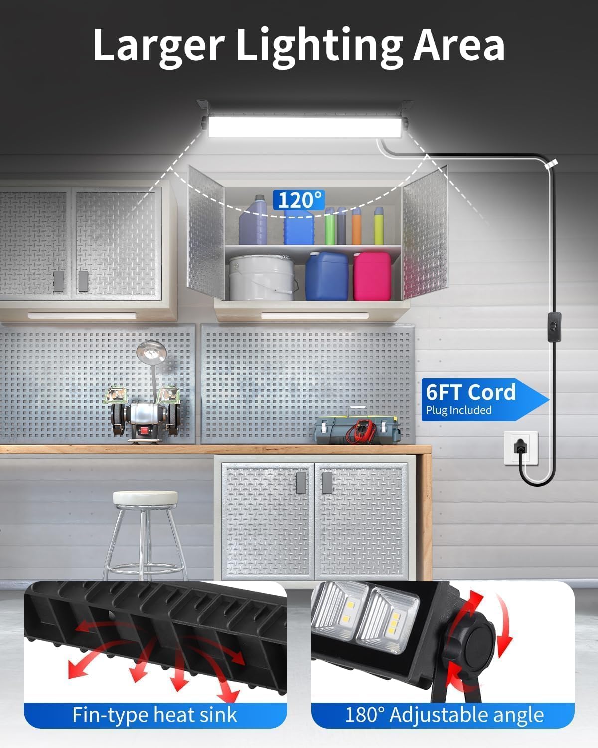 THECHAM graphene-shell cooling extends LED life and sustains brightness.