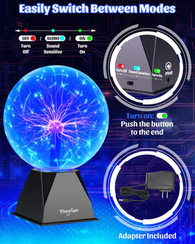 Theefun plasma ball makes a standout gift for parties and decor