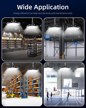THELUX 200W UFO High Bay Light energy-efficient option reduces operating costs