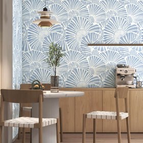 Theper removable wallpaper is renter-friendly for quick room updates