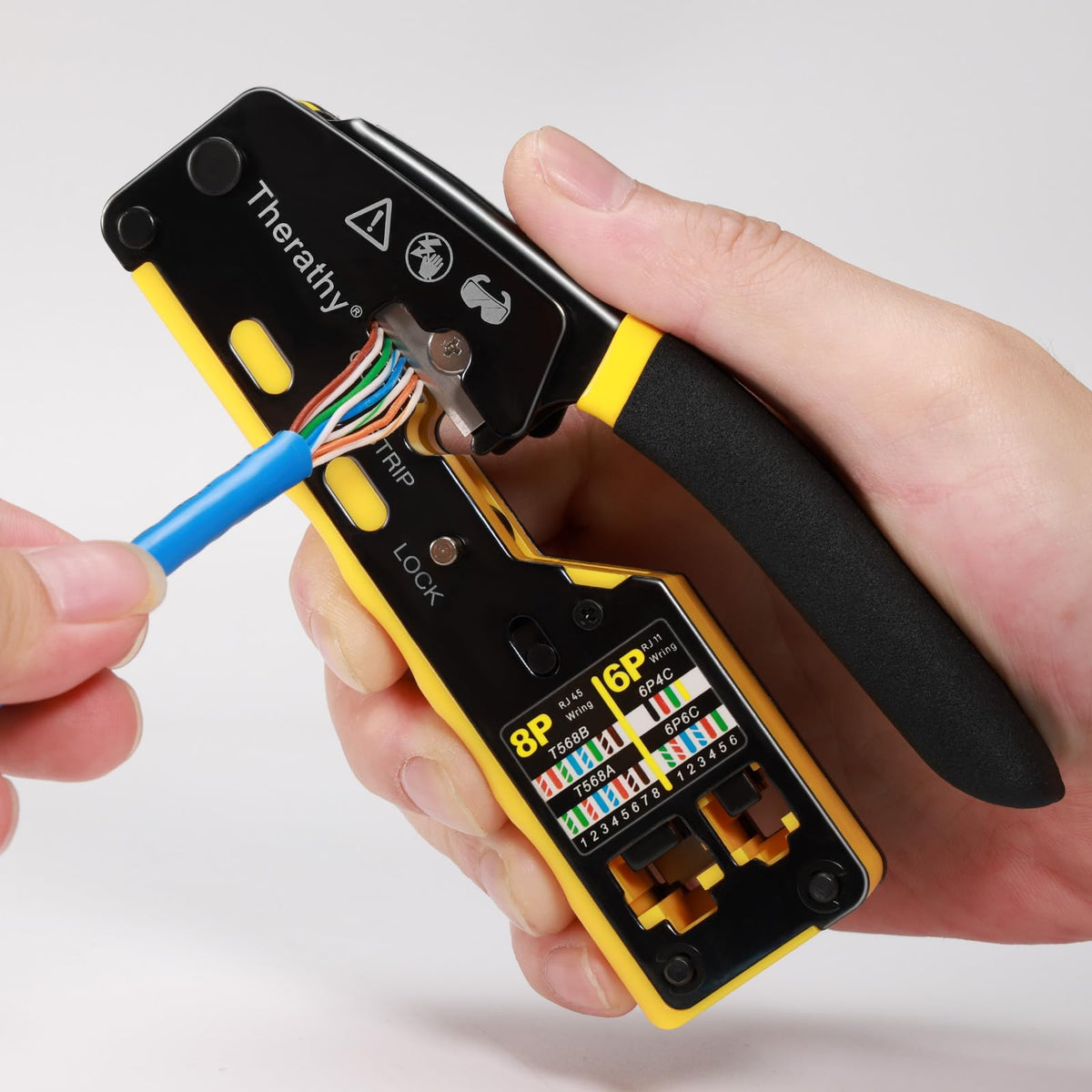 Therathy LAN network cable tester checks cable health quickly