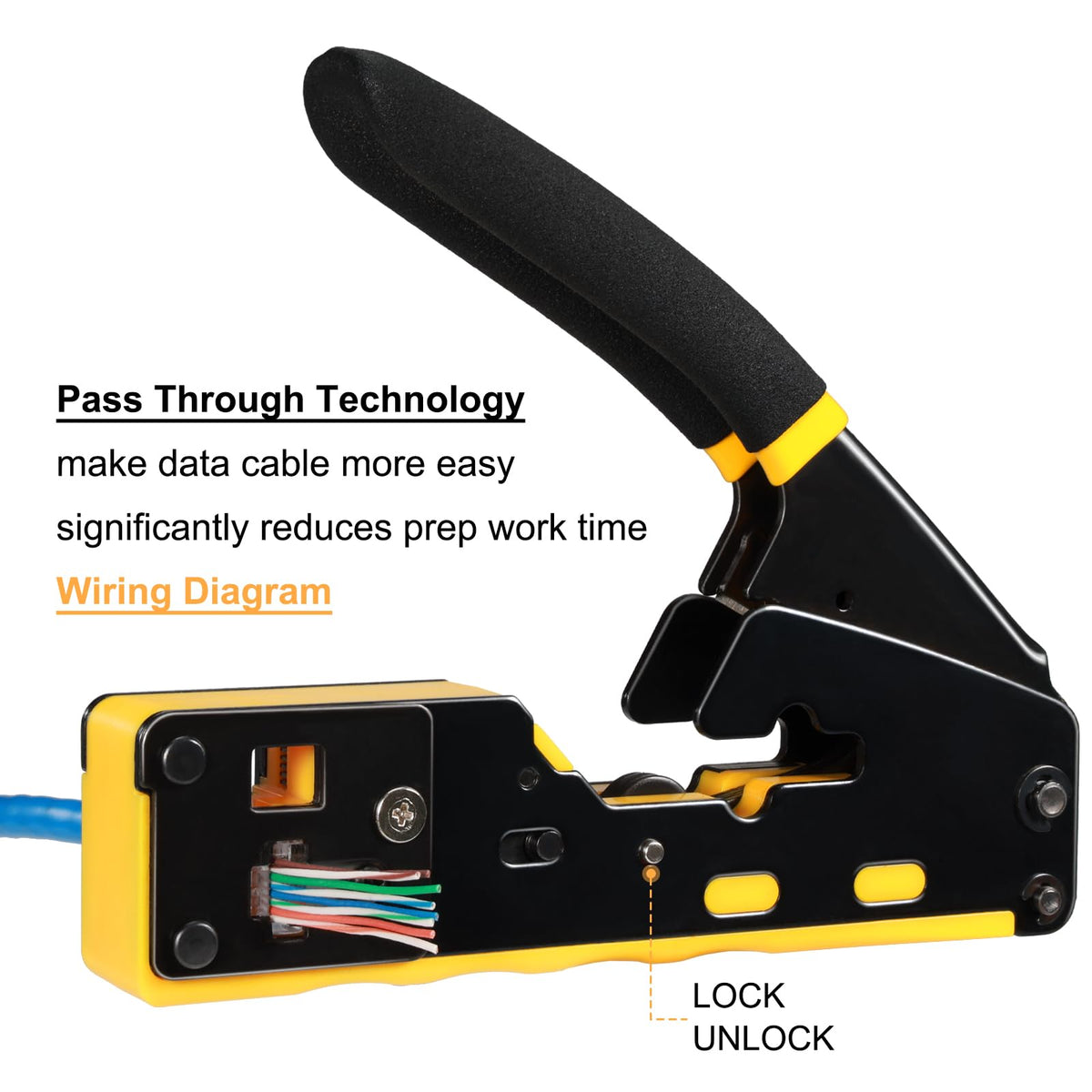 Therathy mini wire stripper 6in delivers precise cable prep