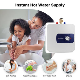 ThermoMate Mini Tank adjustable thermostat with customizable temperature settings.