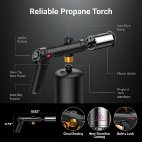 ThermoMaven high-heat torch reaches 3272°F for rapid searing