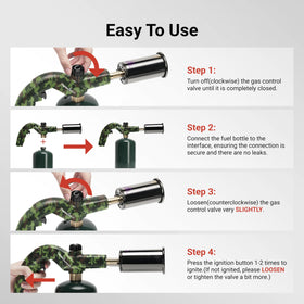 ThermoMaven torch compact and portable for kitchen or backpack travel