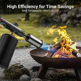 ThermoMaven sous vide searing with the torch for restaurant-quality finishes.