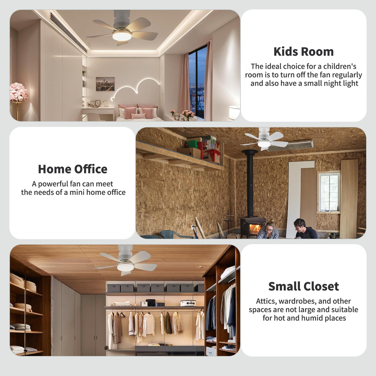 Therqo socket light fan dimming modes providing adjustable lighting options.