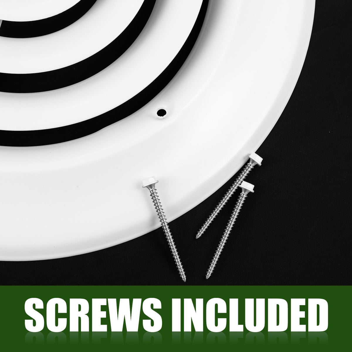 Therwen vent cover with screws included emphasizes ready-to-use package