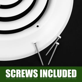 Therwen vent cover with screws included emphasizes ready-to-use package