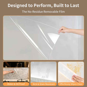 Thesurfpait stove-back-splash-protector shields walls from oil and splashes