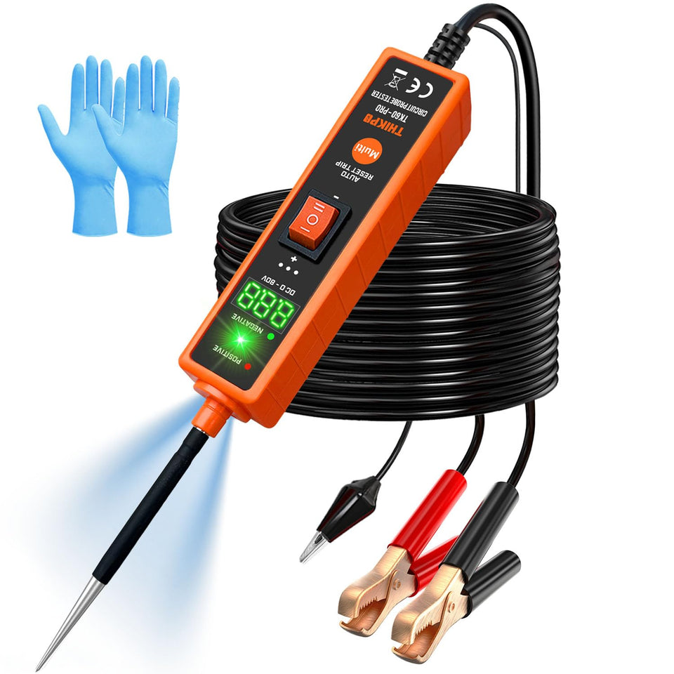 THIKPO TK60pro front view enables quick vehicle circuit checks and diagnostics.