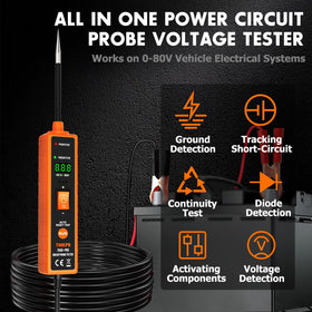 THIKPO TK60pro overload protection buzzer helps prevent damage during tests.