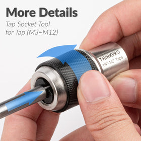 Thinkpro hardened Cr-Mo steel teeth bite into damaged extractors securely.