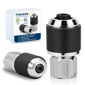 Thinkpro ratcheting tap socket set in compact design for tight spaces.