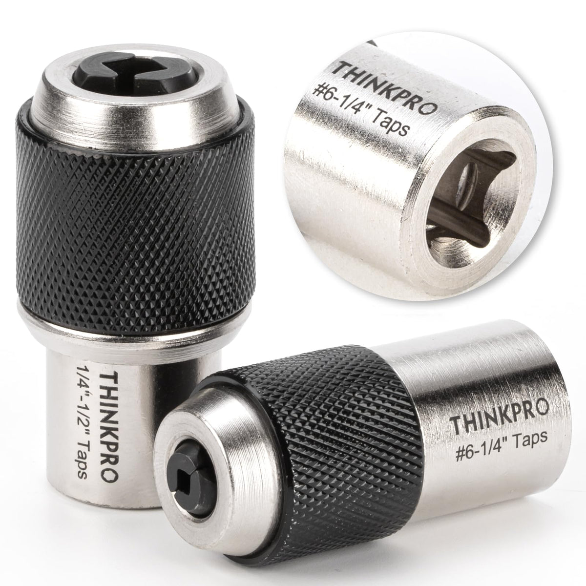 Thinkpro compact case, threading lubricant, and size chart included.