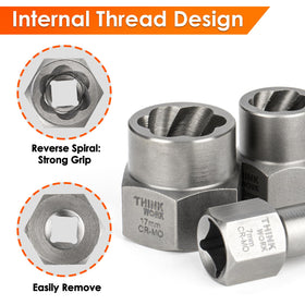 Thinkwork 41Cr Chrome Steel extractors resist wear for tough jobs