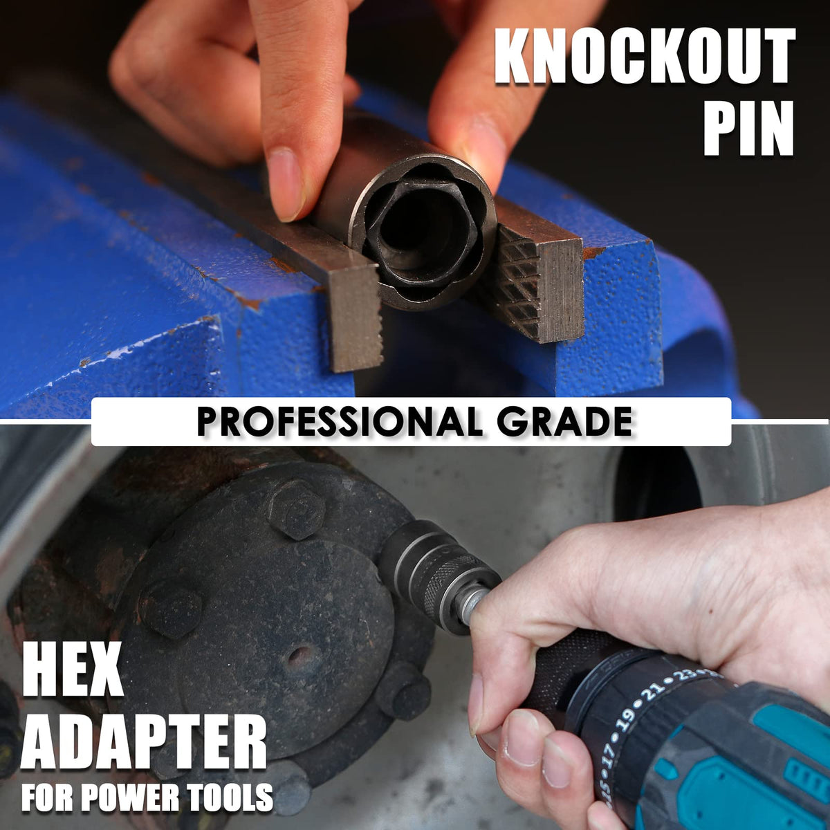 Thinkwork Bolt Extractor Kit fits into tight spaces on vehicles and machinery
