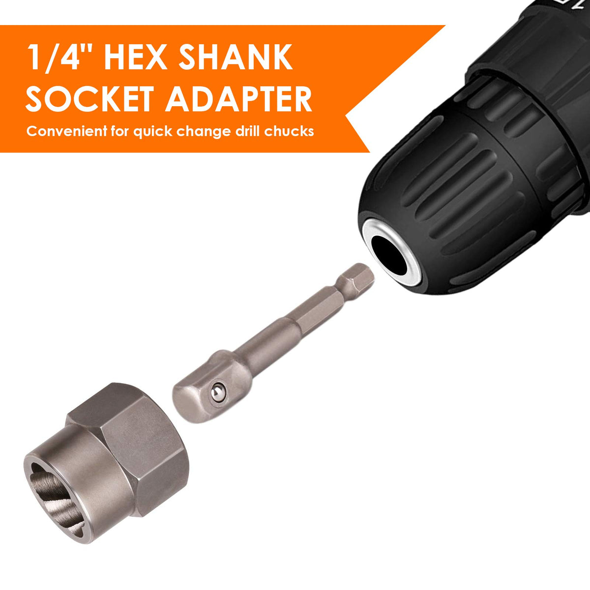 THINKWORK chrome-molybdenum steel extractors designed for durability in tough removals.