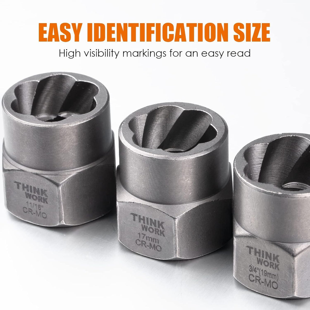 THINKWORK chrome-molybdenum steel construction promises long-lasting performance under tough removal tasks.