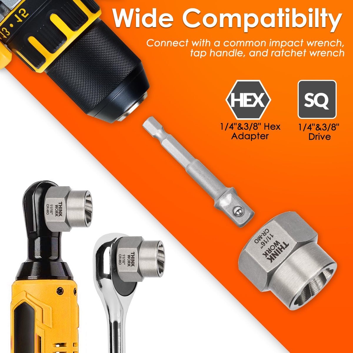 Thinkwork Bolt Extractor Kit with clear labels speeds bolt removal tasks