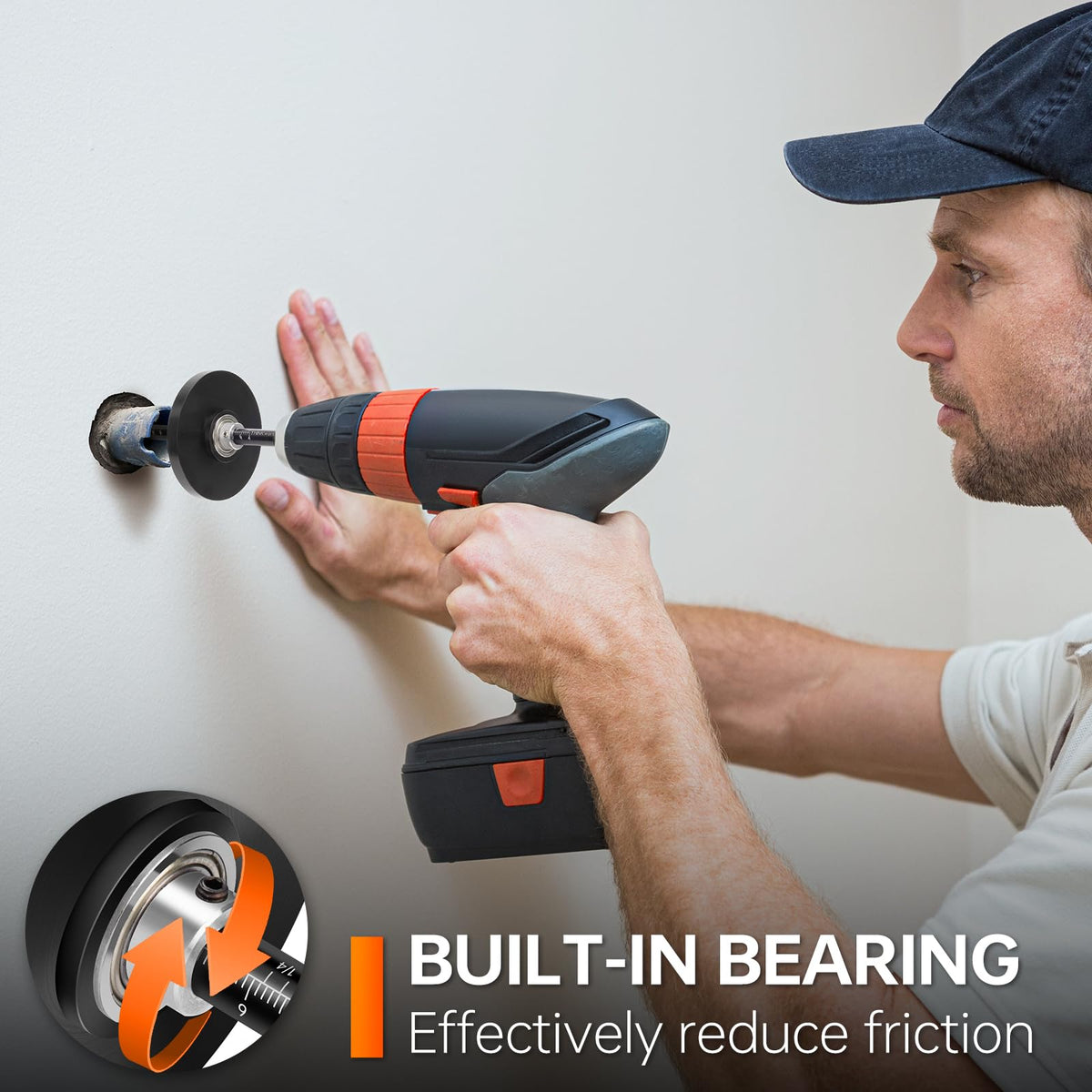 THINKWORK depth gauge helps you set desired cut depth safely.