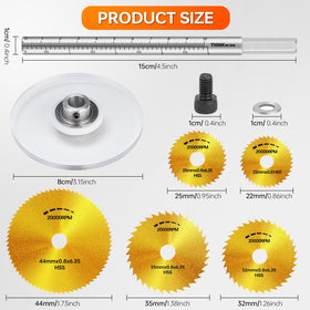 Thinkwork depth-gauge-scale for precise PVC cuts.