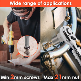 THINKWORK drill-adapter-and-extractor-adapter included for quick setup