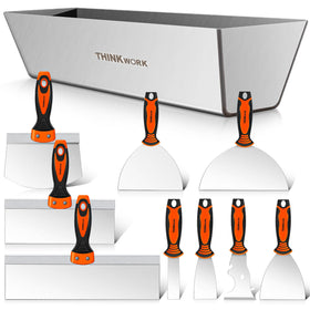 THINKWORK 1-inch putty knife for precise patching and smooth spreads.