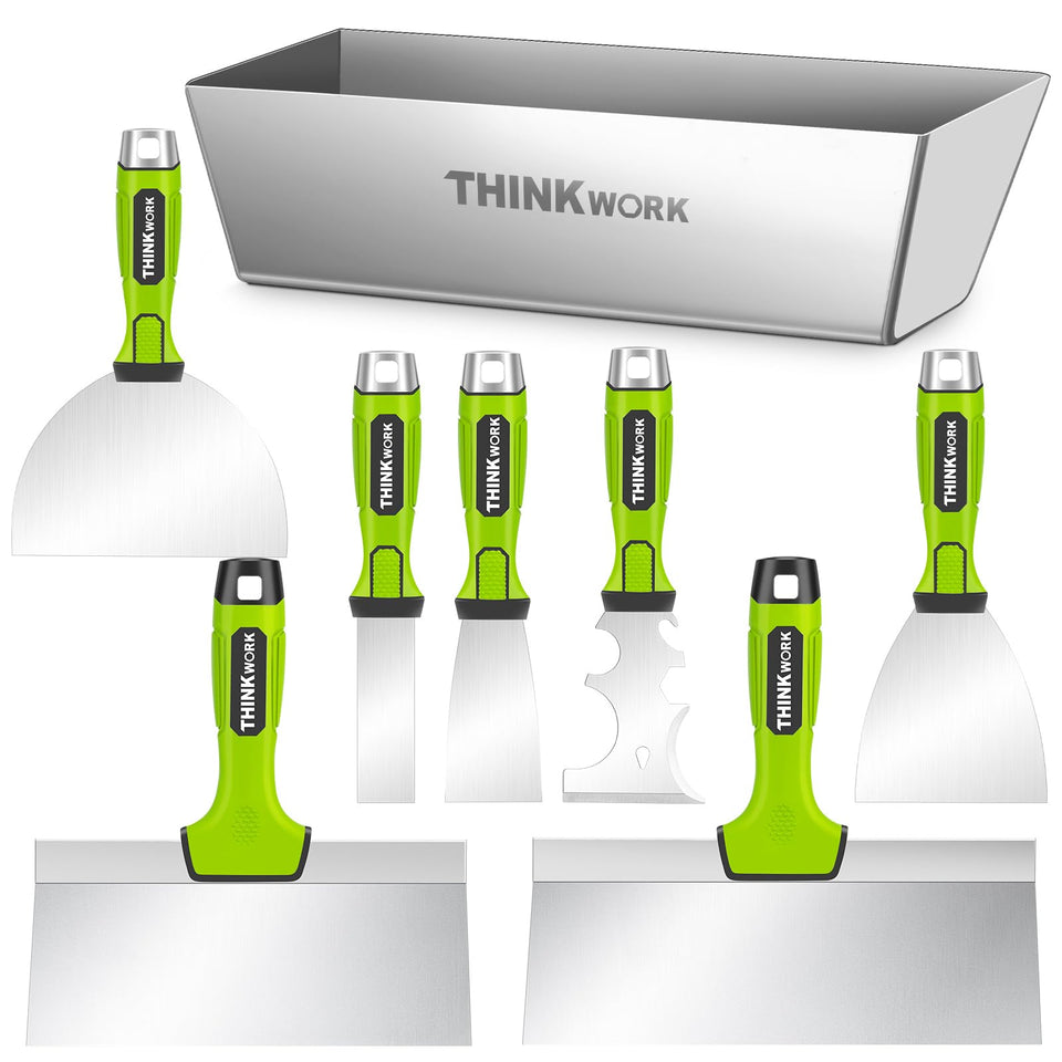 Thinkwork drywall tools kit general view for seamless wall repair and finishing