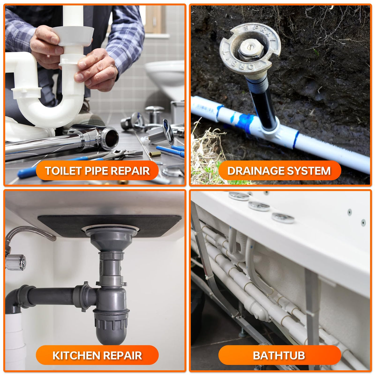 Thinkwork flush-inside cutting lets you work from within the pipe.