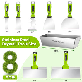 Thinkwork painter's tool close-up highlighting versatile scraping for repairs