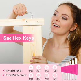 THINKWORK Pink Tool Set precision screwdrivers for delicate work