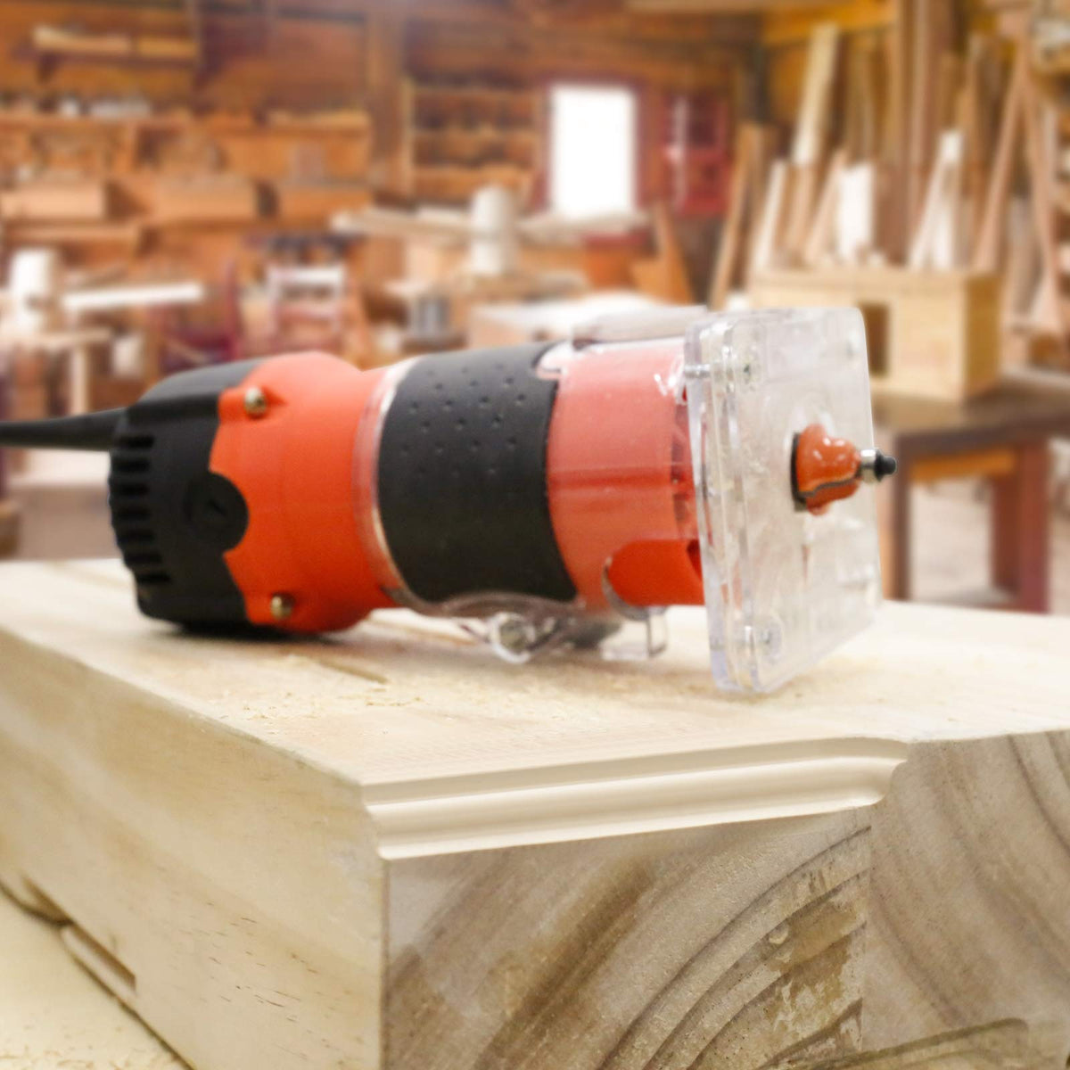 THINKWORK Router Tool 15-piece bits set for versatile routing.