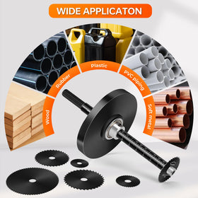 THINKWORK pipe cutter kit fits into tight spaces and installations.
