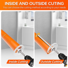 THINKWORK stainless steel shank ensures durability and steady cutting.