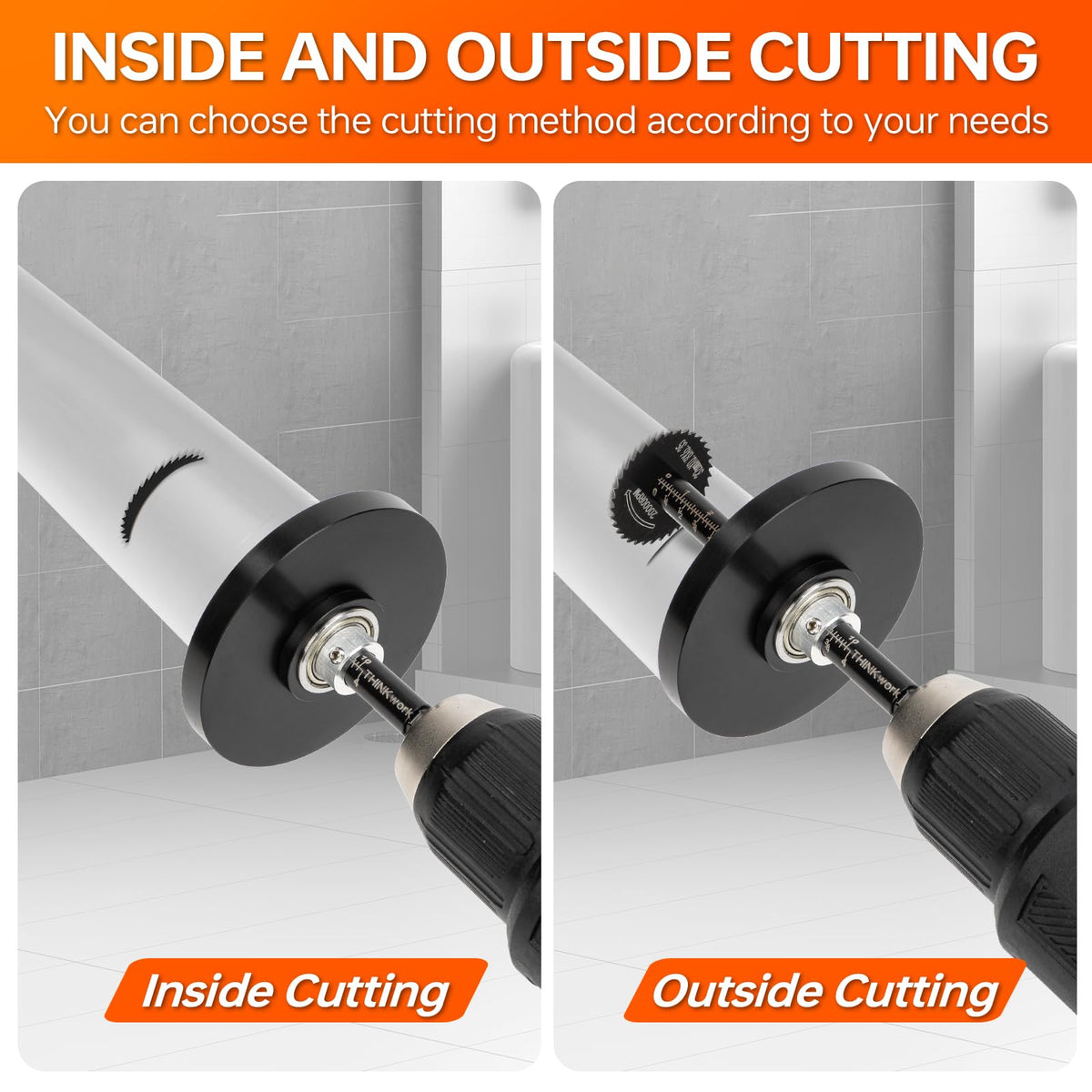 THINKWORK stainless steel shank ensures durability and smooth operation.